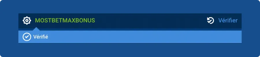 Code promo Mostbet Maroc