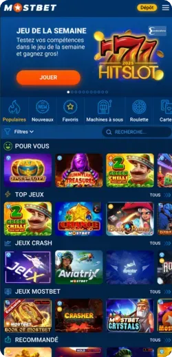 Mostbet Casino Maroc